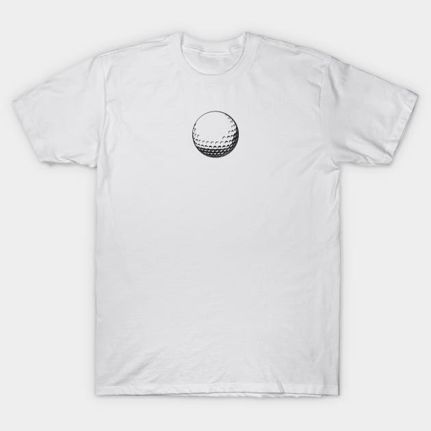 Golf Ball T-Shirt by Charm Clothing